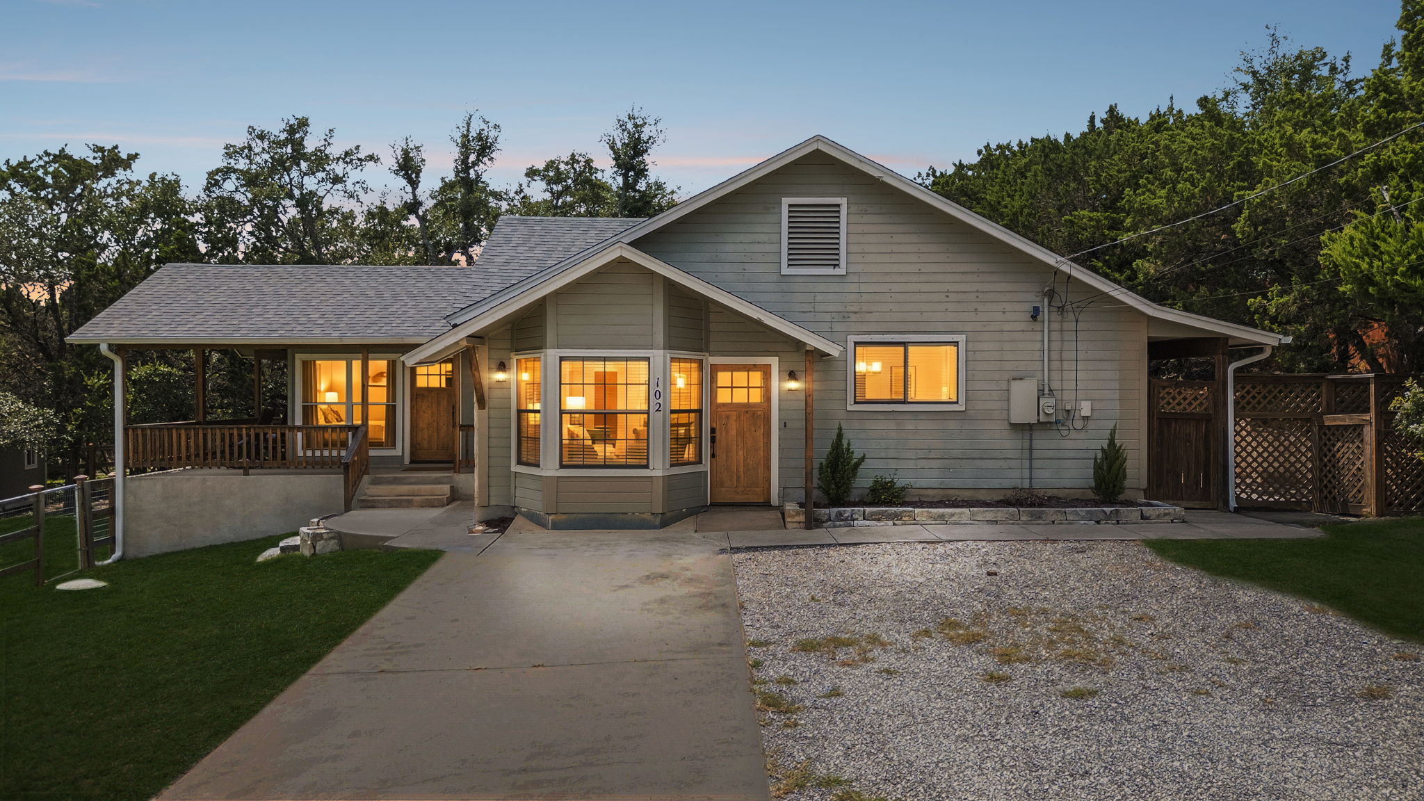 Hill Country rental home managed for an out-of-state property owner.