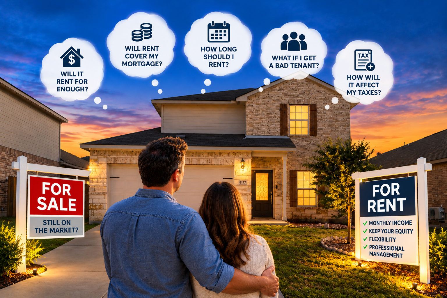 Lower the price or rent my home?